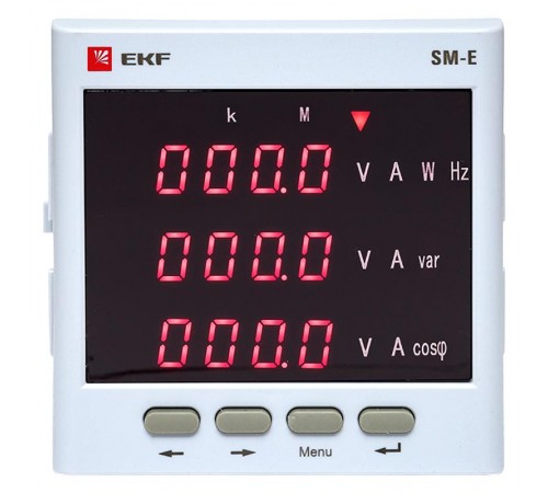 Многофункциональный измерительный прибор SМE с светодиодным дисплеем  sm-963e  EKF