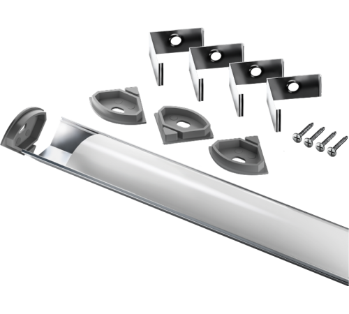 Профиль для светодиодной ленты   95 423 NPR-05-SET угловой с рассеивателем  95423  Navigator