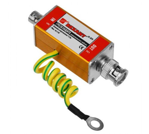 Грозозащита коаксиального кабеля BNC разъем  05-3078  REXANT