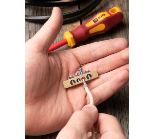 Шина PEN "ноль-земля" (6х9мм) 4 отверстия латунь крепеж по краям EKF PROxima  sn0-63-04-k  EKF