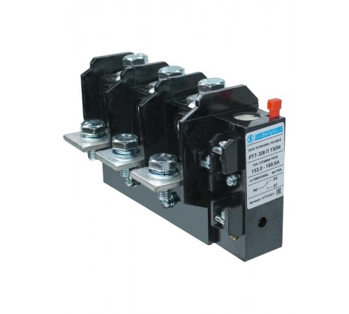 РТТ-326 П УХЛ4, 180А, 153,0 - 180,0А, 660В/50Гц, 1з+1р, ручной возврат, IP00, реле электротепловое токовое (ЭТ)  ET515874  Электротехник