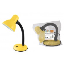 Светильник настольный на основании 40Вт, E27, желтый, (мягкая упак.) Народный  SQ0337-0123  TDM
