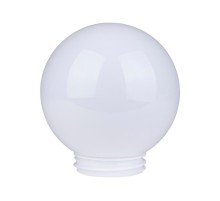 Рассеиватель для садово-паркового светильника шар ПММА 160 мм опал (резьба А 85)  SQ0321-0201  TDM