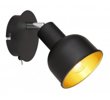 Светильник настенно-потолочный спот Jessica 7050-701 1 х Е14 40 Вт поворотный с выключателем  Б0054671  Rivoli