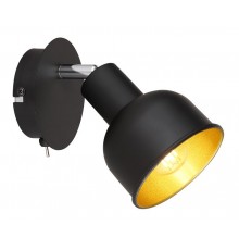 Светильник настенно-потолочный спот Jessica 7050-701 1 х Е14 40 Вт поворотный с выключателем  Б0054671  Rivoli