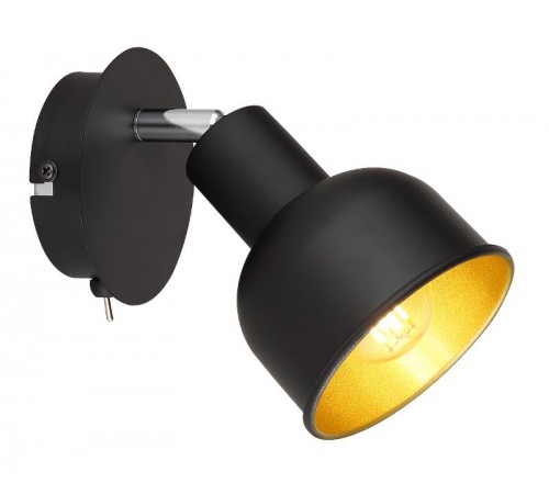 Светильник настенно-потолочный спот Jessica 7050-701 1 х Е14 40 Вт поворотный с выключателем  Б0054671  Rivoli