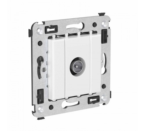 Розетка TV оконечная в стену, "Avanti", "Белое облако"  4400523  DKC