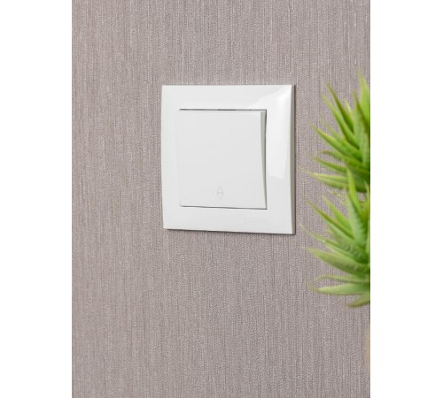 Валенсия выключатель 1-кл. 10А белый проходной EKF PROxima   EWV10-025-10   EKF