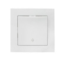 Валенсия выключатель 1-кл. 10А белый проходной EKF PROxima   EWV10-025-10   EKF