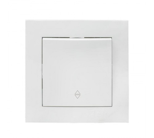 Валенсия выключатель 1-кл. 10А белый проходной EKF PROxima   EWV10-025-10   EKF