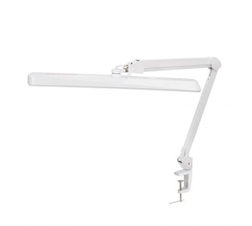 Лампа настольная бестеневая на струбцине ECO light, 324 SMD LED с диммером, теплый/холодный цвет свечения, белая  31-0410  Rexant