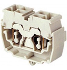 Клемма DH2,5/10.4L пруж. 2.5мм.кв. серая, монтаж ножки в плату  1SNA290271R1600  TE