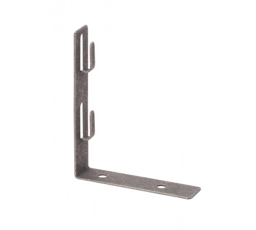 Держатель угловой под черепицу для прута 6-10 мм, 2 стал. крюка, основание 100 мм, гор. цинк.   SQ2402-3196  TDM