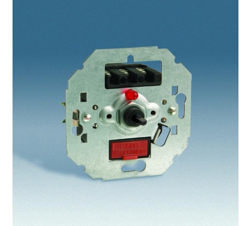 Simon 75 Механизм Светорегулятор поворотно-нажимной с подсветкой (проходной), 40-350Вт, 230В, S27, S82, S82N, S88, S82  75318-39  Simon