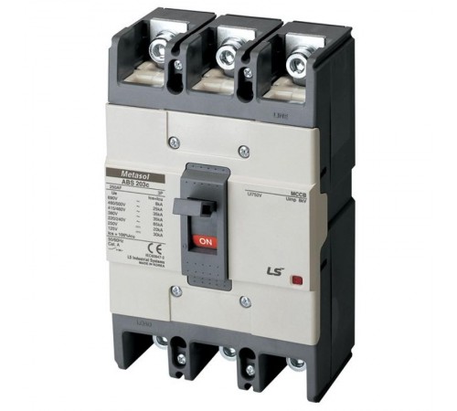 Автоматический выключатель ABS103c 40A (42/37кА 380/415В) 3Р  134000400  LSIS