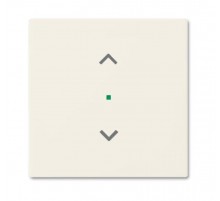 SRB-1-96 Клавиша одинарная free@home, жалюзи, Basic 55, цвет chalet-white  6220-0-0705   2CKA006220A0705  ABB