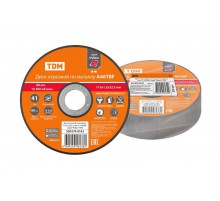 Диск отрезной по металлу, 115х1,2х22,2, тип 41, A46TBF, серия "Рубин",  SQ1070-0103  TDM