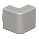 Крышка внешнего угла кабельного канала WDK 15x40 мм (ПВХ,серый) (WDK HA15040GR)  6158366  OBO Bettermann