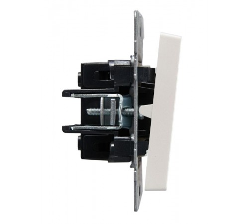 BRITE Выключатель 1-клавишный проходной с индикацией 10А ВС10-1-7-БрЖ жемчуг  BR-V12-1-10-K36  IEK