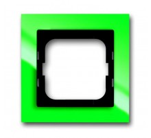 Рамка 1-постовая, серия axcent, цвет зелёный  1754-0-4337   2CKA001754A4337  ABB