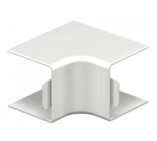 Крышка внутреннего угла кабельного канала WDK 30x30 мм (ПВХ,светло-серый) (WDK HI30030LGR)  6182097  OBO Bettermann