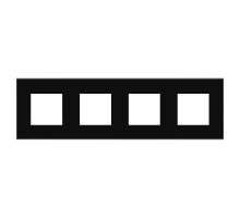 Рамка ARTLEBEDEV "Черный квадрат" "Avanti", 8 мод.  4402908  DKC