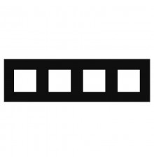 Рамка ARTLEBEDEV "Черный квадрат" "Avanti", 8 мод.  4402908  DKC