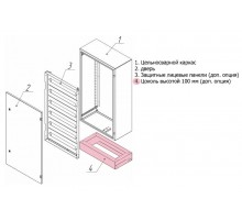 Цоколь Метэл-3 100х570х285мм  41.163  МЕТЭЛ