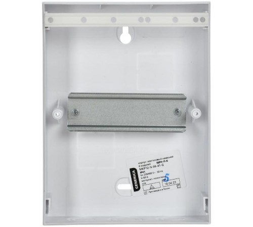 Бокс ЩРН-П-6 модулей навесной пластик IP41 (200х148х95мм)  MKP12-N-06-41-G  GENERICA