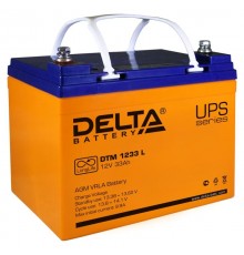 Акумуляторная батарея UPS серии DTM 1233 I  12В/33Ач  DTM 1233 I  DELTA