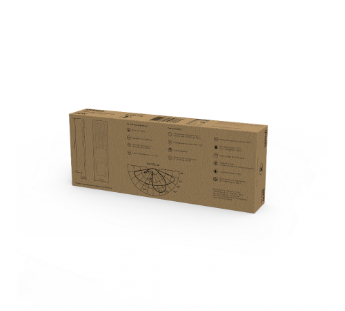 Светильник светодиодный консольный уличный Avenue 80W 8000lm 5000K 190-250V IP65 420*160*57мм черный КСС "Ш" LED 1/10  629534380  Gauss