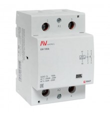 Контактор модульный КМ 100А 2NО 230VAC (3 мод.) AVERES  km-av-3-100-20-230V  EKF