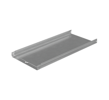 Лоток неперф. 50х400х1,0 L6000 мм "Быстрый монтаж ПЛЮС" HD  LNplus50-400-1.0-6000 HD  КМ - профиль