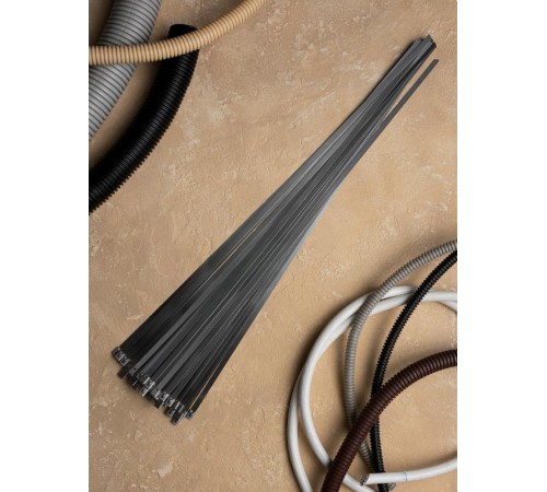 Хомут AISI 304 из нержавеющей стали, 7.9x840 (100 шт.) FlexLock PROximaplc-fl-tss-304-7.9x840EKF