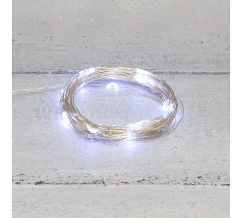 Гирлянда Роса 5 м, 50 LED, USB, белое свечение  315-965  NEON-NIGHT