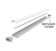 Заглушка торцевая для PAL 1105  ГЛУХАЯ  5009653  Jazzway