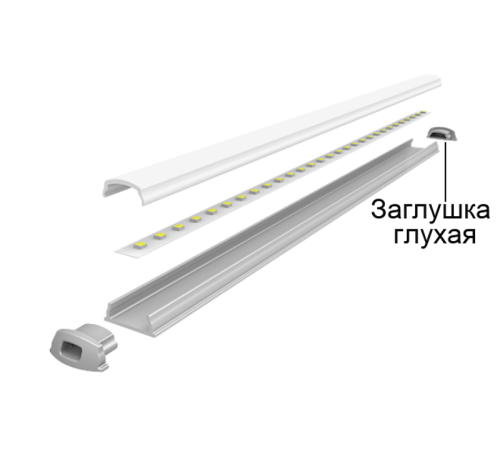 Заглушка торцевая для PAL 1105  ГЛУХАЯ  5009653  Jazzway