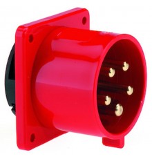 Вилка встраиваемая 16А 5р(3р+N+PЕ) 400В 6h IP44 2814* I 2814-Bals I Bals