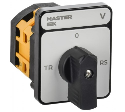 Перекл. кулачк. станд. черн. рук. 10А сх. 67 MASTER  MI-CS10-010-067-K02  IEK