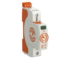 Устройства защиты от импульсных перенапряжений УЗИП для силовых сетей 1 пол. (Класс II), 320 В (V20-1+FS-320)  5095291  OBO Bettermann