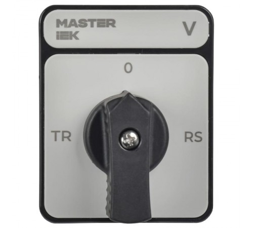 Перекл. кулачк. станд. черн. рук. 10А сх. 67 MASTER  MI-CS10-010-067-K02  IEK