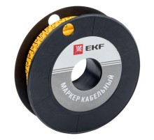 Маркер-кабельный 2,5кв.мм "C" (1000шт.) (ЕС-1) EKF PROxima  plc-KM-2.5-C  EKF
