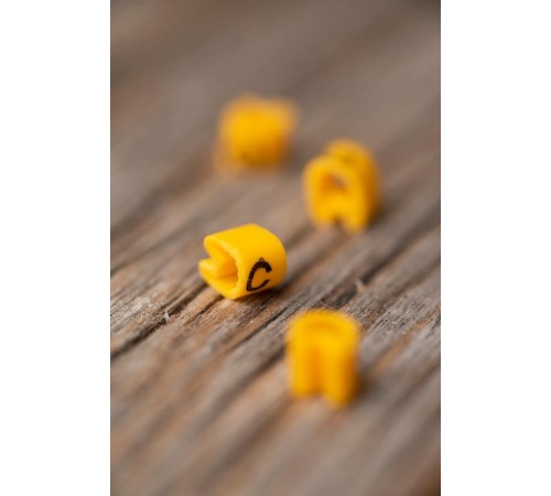 Маркер-кабельный 1,5кв.мм "C" (1000шт.) (ЕС-0) EKF PROxima  plc-KM-1.5-C  EKF