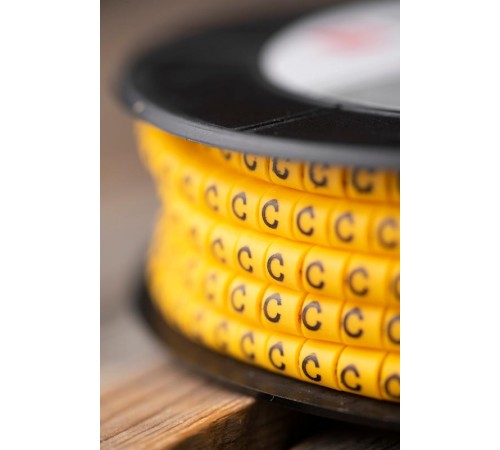 Маркер-кабельный 1,5кв.мм "C" (1000шт.) (ЕС-0) EKF PROxima  plc-KM-1.5-C  EKF