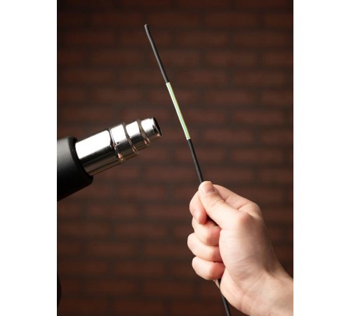 Термоусаживаемая трубка ТУТ нг 2/1 жел-зел EKF PROxima  tut-2-yg  EKF