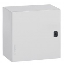 Металлический шкаф Atlantic - IP55 IK10 - RAL 7035 - 600x600x400 - квадратный  035536  Legrand