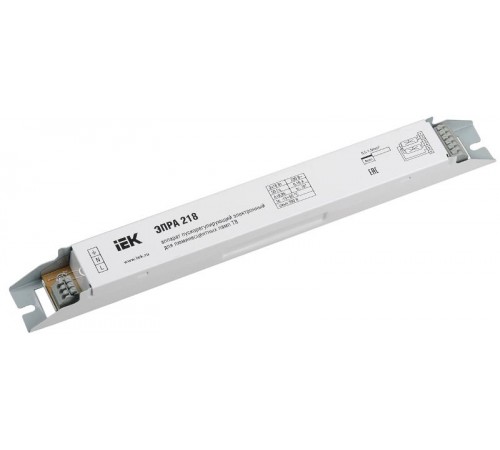 ЭПРА 218 для линейных ЛЛ Т8  LLV218D-EBFL-2-18  IEK