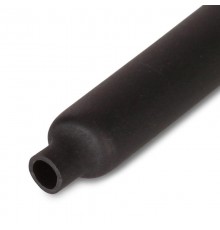 Трубка термоусаживаемая ТУТ (HF)-6/3 черная  83017  КВТ