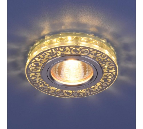 Светильник точечный встраиваемый 6034 MR16 CH/CL хром/прозрачный  a029893  Elektrostandard