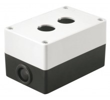 Корпус КП102 для кнопок 2места белый   BKP10-2-K01  IEK